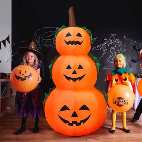 How to Make a DIY Pumpkin with Witch Hat Inflatable for Your Yard